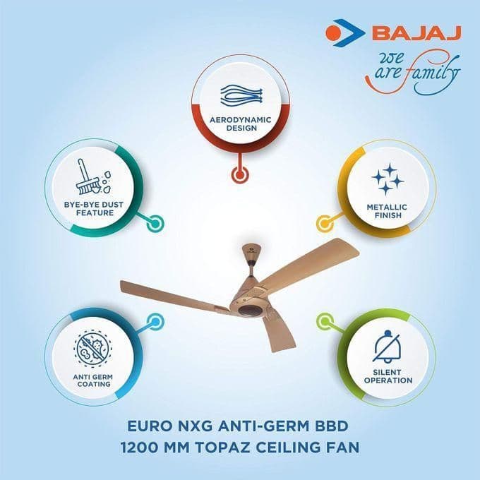 Bajaj 1200mm Ceiling Fan - View 2